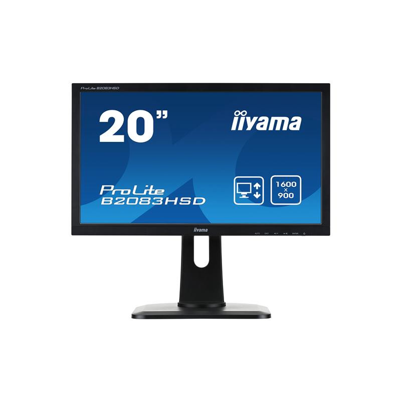Iiyama ProLite E2083HSD-B1 monitor Handleiding