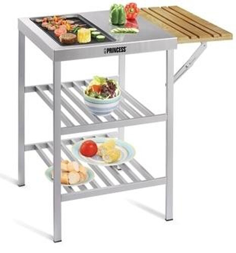Princess Outside Kitchen Table Chef Grill 110402 barbecue Handleiding