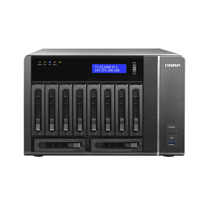 QNAP TS-EC1080 Pro server Handleiding