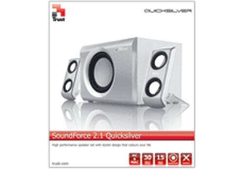 Trust SoundForce 2.1 Quicksilver speaker Handleiding