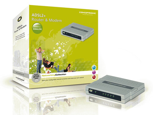Conceptronic ADSL2+ Router router Handleiding
