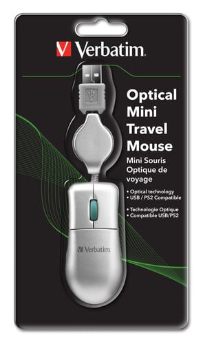 Verbatim Mini Optical Travel Mouse USB/PS2 muis Handleiding