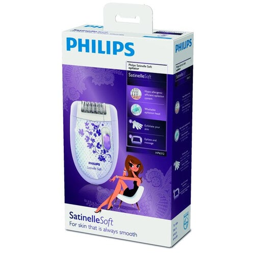Philips Satinelle Soft HP6512 epilator Handleiding