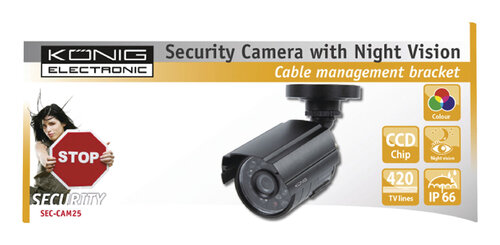 Konig SEC-CAM25 bewakingscamera Handleiding