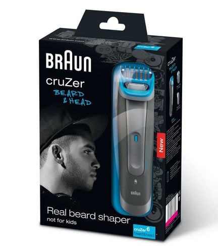 Braun cruZer6 beard&head scheerapparaat Handleiding