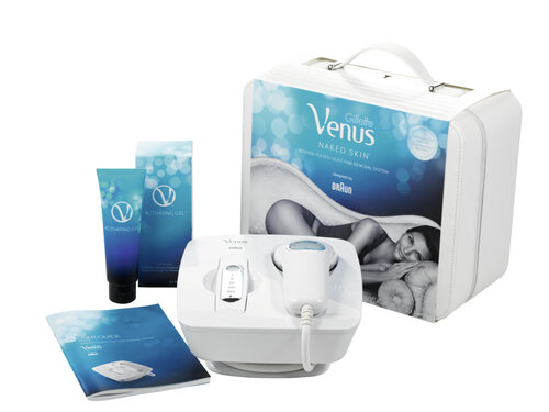 Braun Venus Naked Skin lichtontharingsapparaat Handleiding