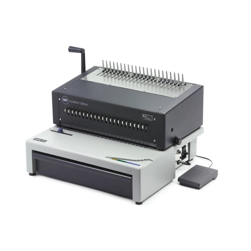 GBC CombBind C800pro inbindmachine Handleiding