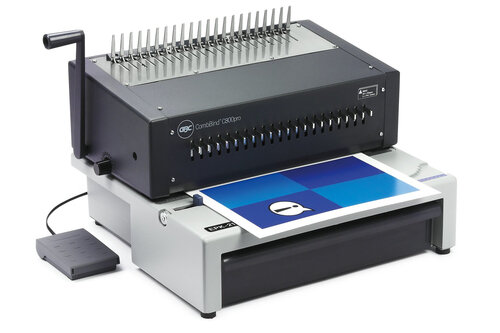 GBC CombBind C800pro inbindmachine Handleiding