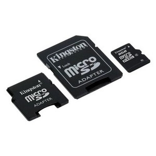 Kingston Technology 8GB MicroSDHC Card flashgeheugen Handleiding