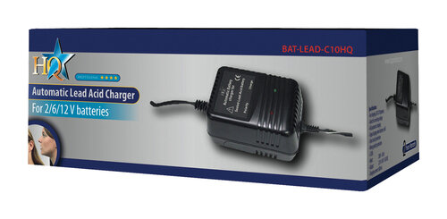 HQ BAT-LEAD-C10 batterijoplader Handleiding