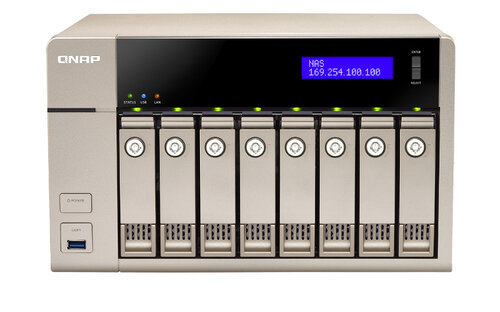 QNAP TVS-863+ server Handleiding