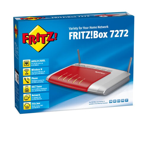 AVM FRITZ!Box 7272 International router Handleiding