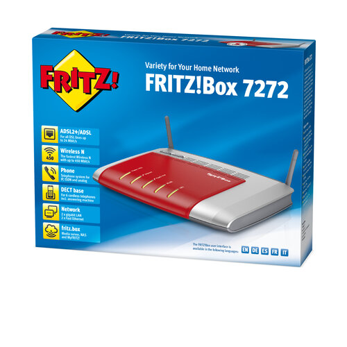 AVM FRITZ!Box 7272 International router Handleiding