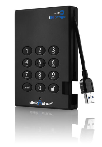 iStorage diskAshur USB 3.0 128-bit externe harde schijf Handleiding