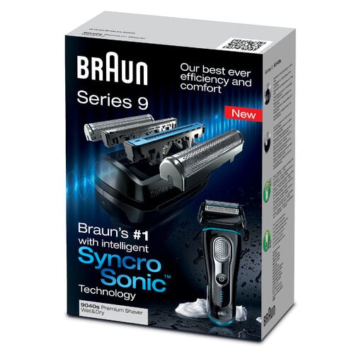 Braun Series 9 9040s scheerapparaat Handleiding