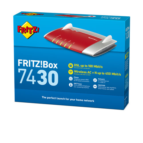 AVM FRITZ!Box 7430 router Handleiding