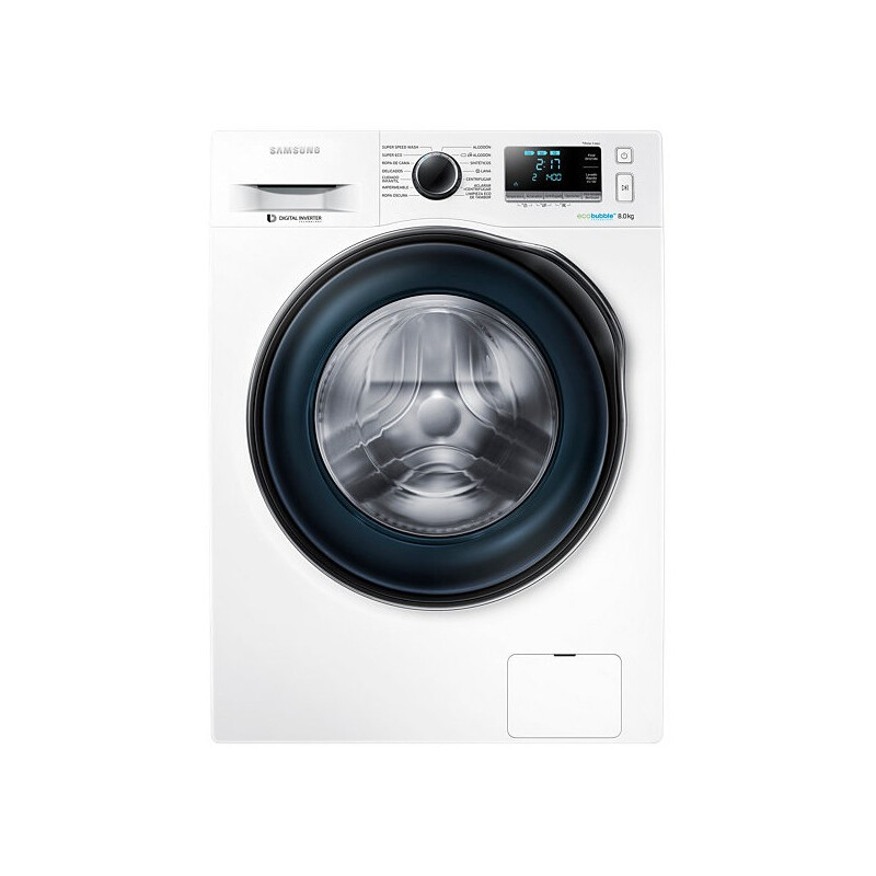 Samsung EcoBubble WW80J6410CW wasmachine Handleiding