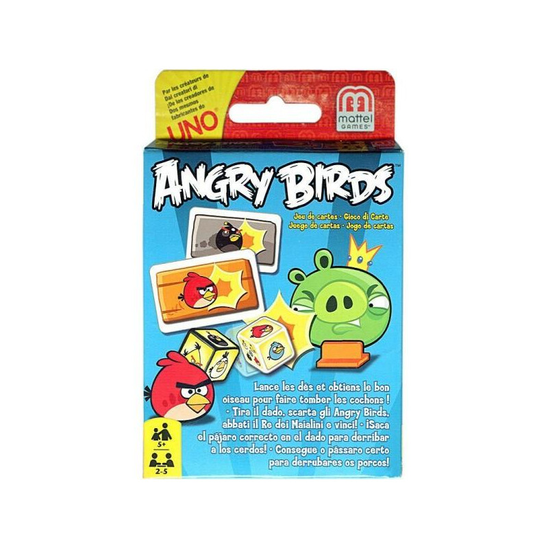 Mattel Angry Birds bordspel Handleiding