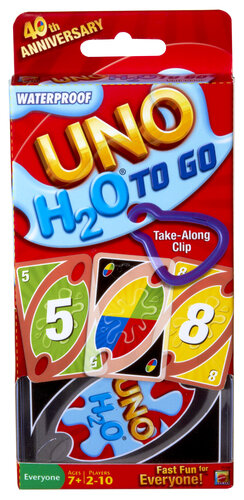 Mattel UNO H2O To Go bordspel Handleiding
