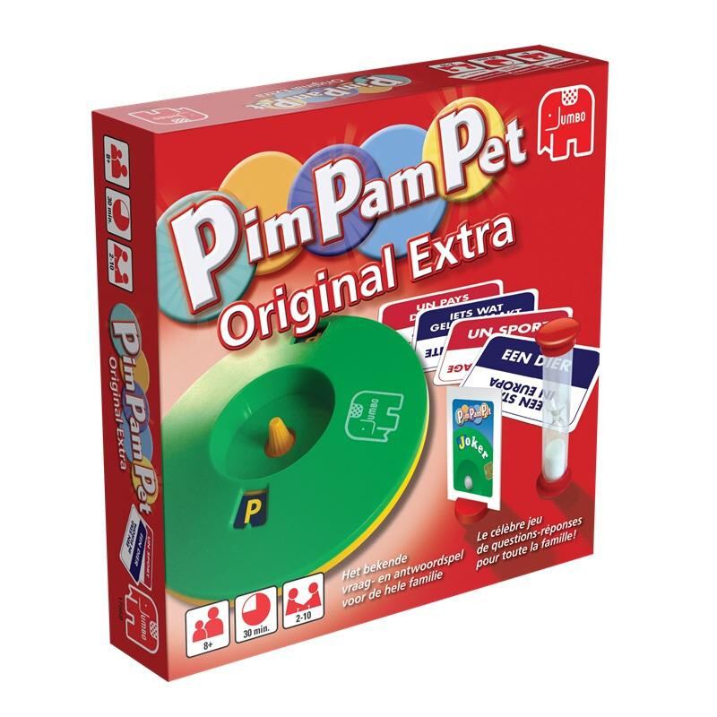 Jumbo Pim Pam Pet Original Extra bordspel Handleiding