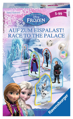 Ravensburger Disney Frozen Race to the Palace bordspel Handleiding