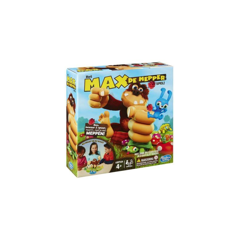 Hasbro Het Max de mepper spel bordspel Handleiding