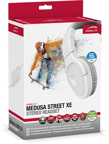 Speed-Link MEDUSA STREET XE hoofdtelefoon Handleiding