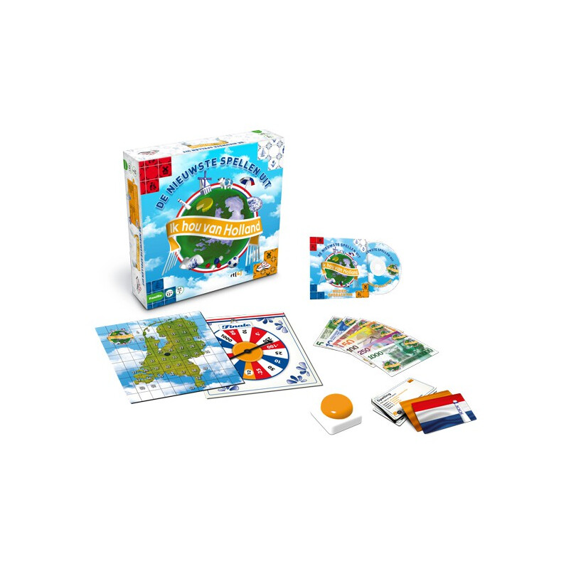 Identity Games Ik hou van Holland bordspel Handleiding