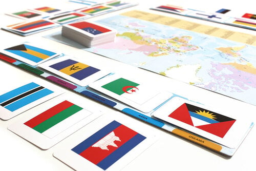 Tactic Vlaggen van de Wereld bordspel Handleiding
