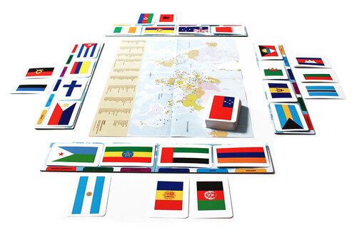 Tactic Vlaggen van de Wereld bordspel Handleiding