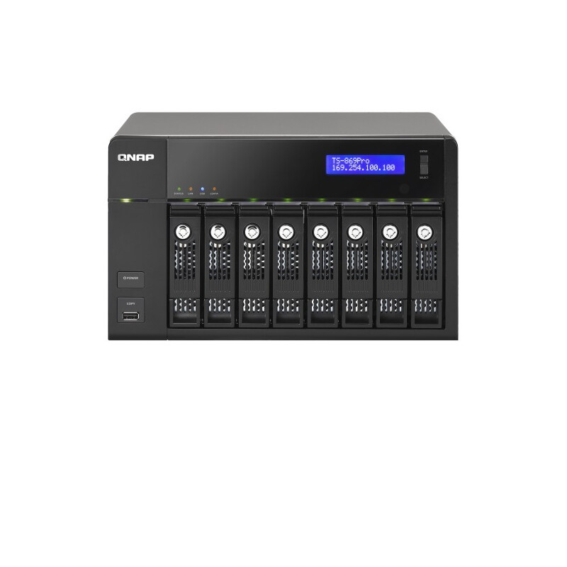 QNAP TS-869 Pro server Handleiding