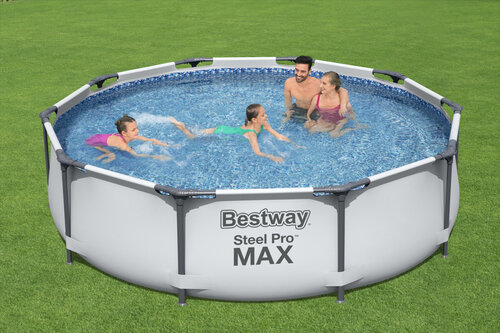 Bestway Steel Pro 56406 opbouwzwembad Handleiding