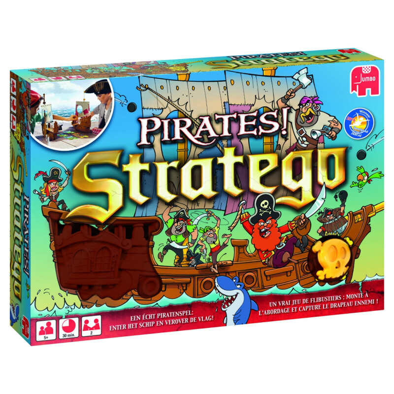 Jumbo Stratego Pirates! bordspel Handleiding