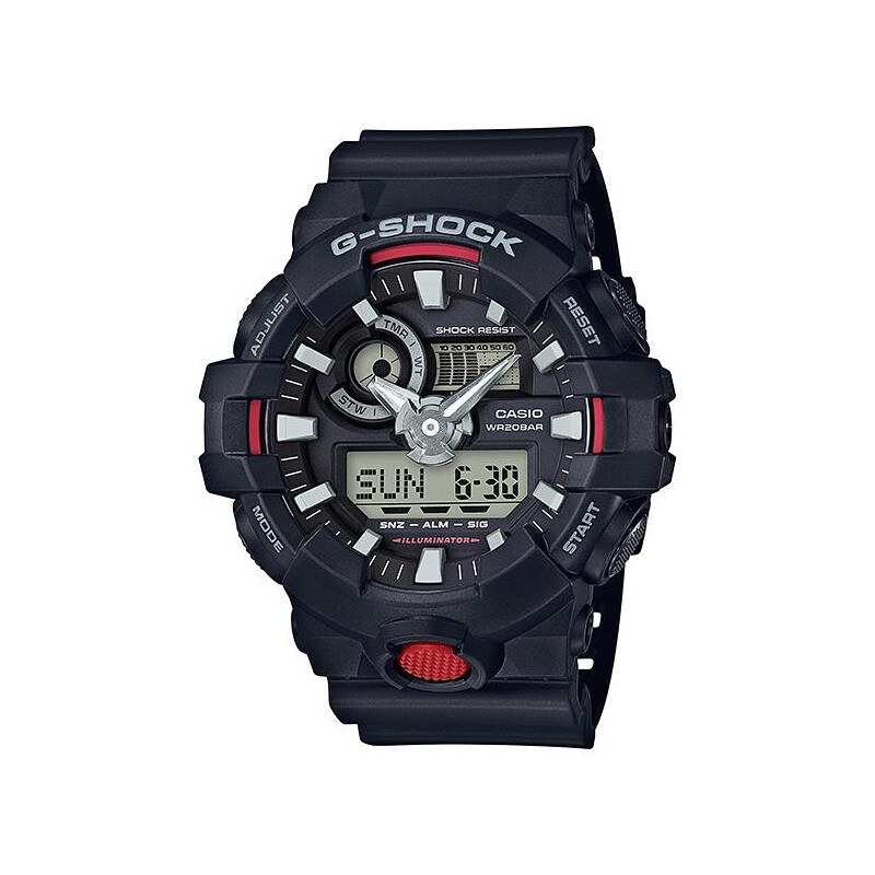 Casio G-Shock GA-700-1AER horloge Handleiding