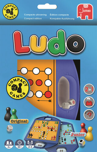 Jumbo Ludo 2in1 Reisspel bordspel Handleiding