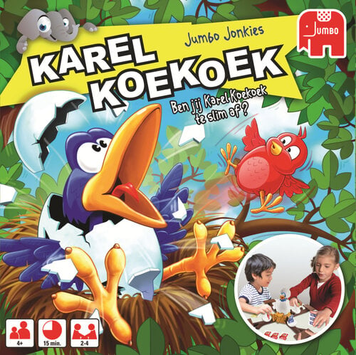 Jumbo Jonkies Karel Koekoek bordspel Handleiding