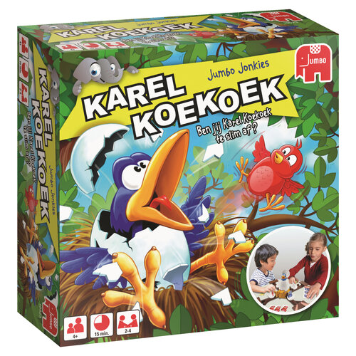 Jumbo Jonkies Karel Koekoek bordspel Handleiding