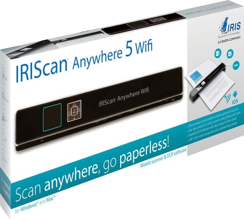 I.R.I.S. IRIScan Anywhere 5 Wi-Fi scanner Handleiding