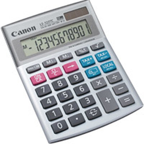 Canon LS-123TC rekenmachine Handleiding