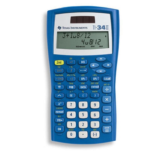 Texas Instruments TI-34 II Explorer Plus rekenmachine Handleiding