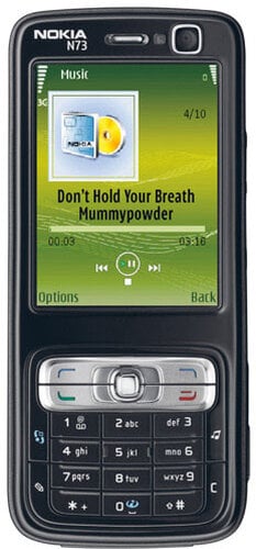 Nokia N73 Music Edition mobiele telefoon Handleiding
