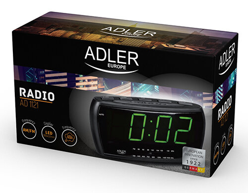 Adler AD 1121 wekkerradio Handleiding