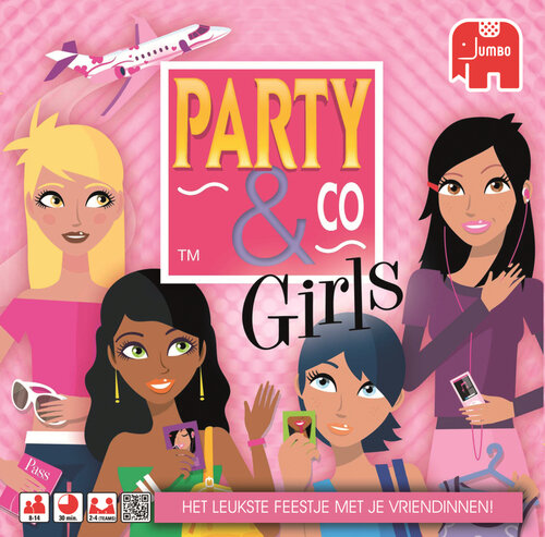 Jumbo Party & Co. Girls bordspel Handleiding