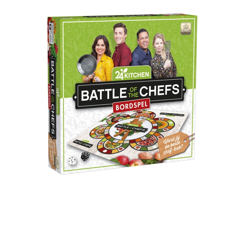 King 24Kitchen 24 Kitchen Battle of the Chef bordspel Handleiding