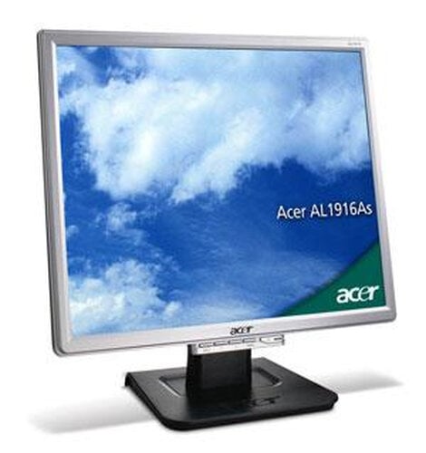 Acer Value AL1916As monitor Handleiding