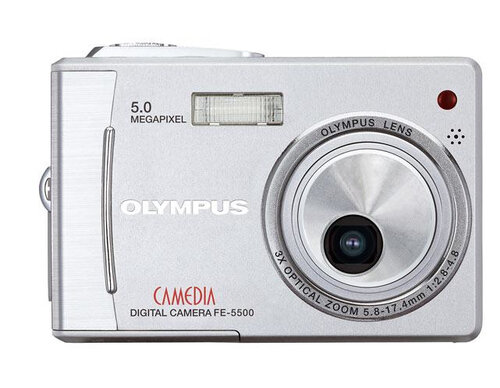 Olympus Camedia FE-5500 fotocamera Handleiding