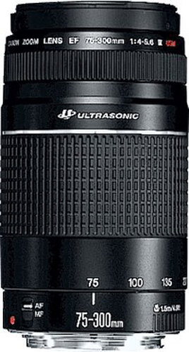 Canon EF 75-300mm f/4-5.6 III USM lens Handleiding