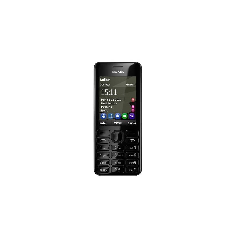 Nokia 206 mobiele telefoon Handleiding