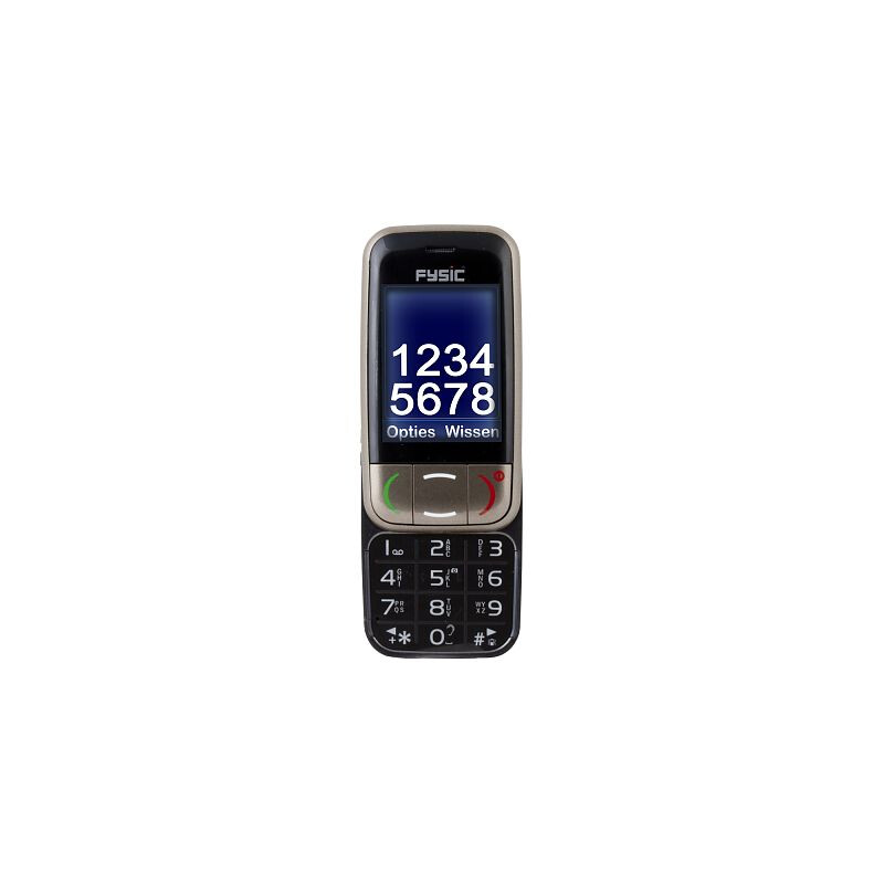 Fysic Big Button GSM FM-9800 mobiele telefoon Handleiding