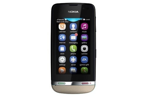 Nokia Asha 311 Sandy mobiele telefoon Handleiding
